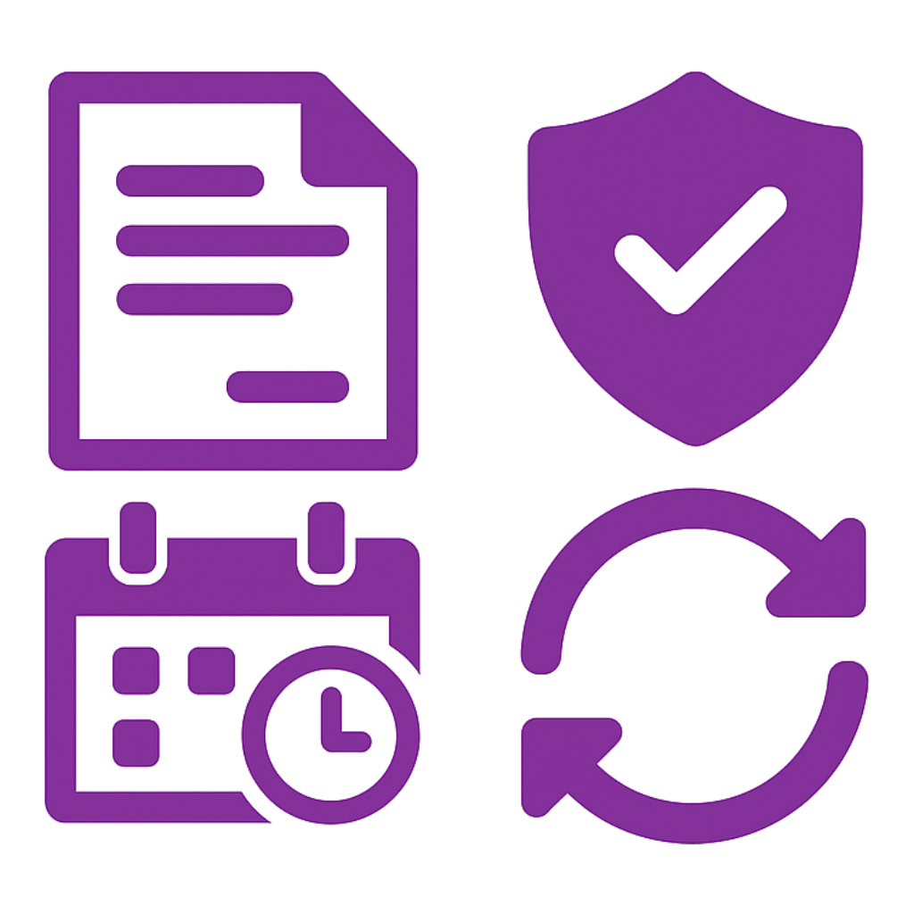 Warranty support icon